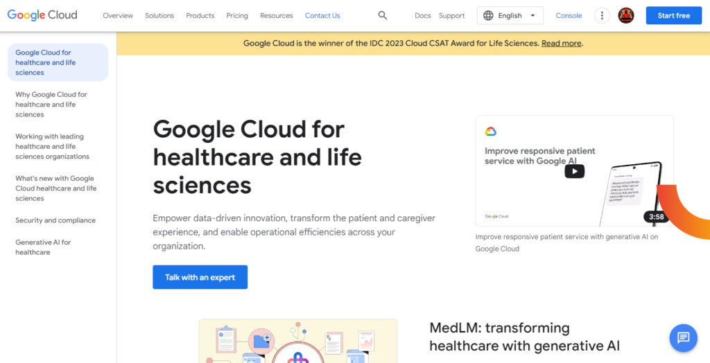 voice recognition for healthcare